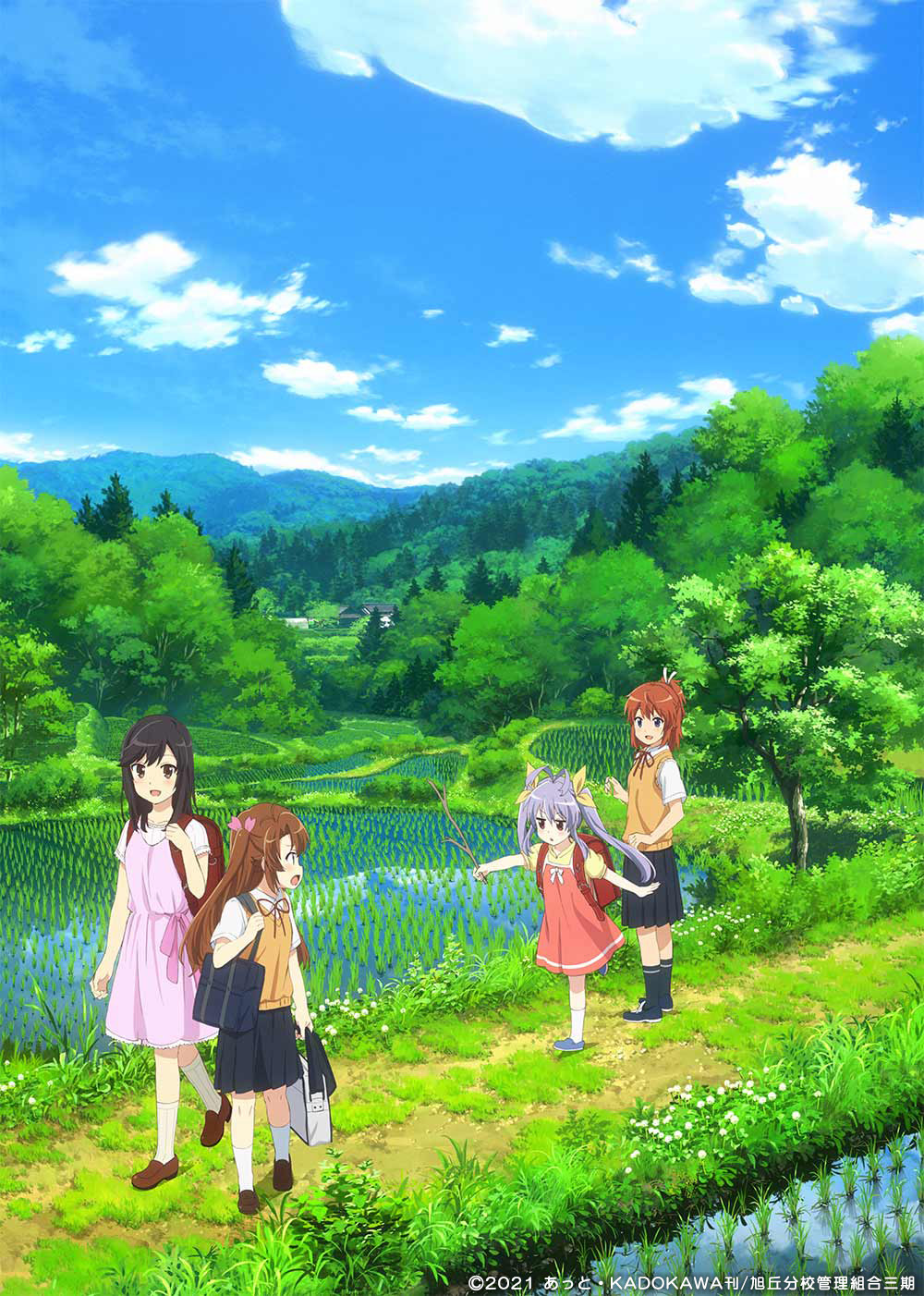 انمي Non Non Biyori Nonstop الحلقة 2