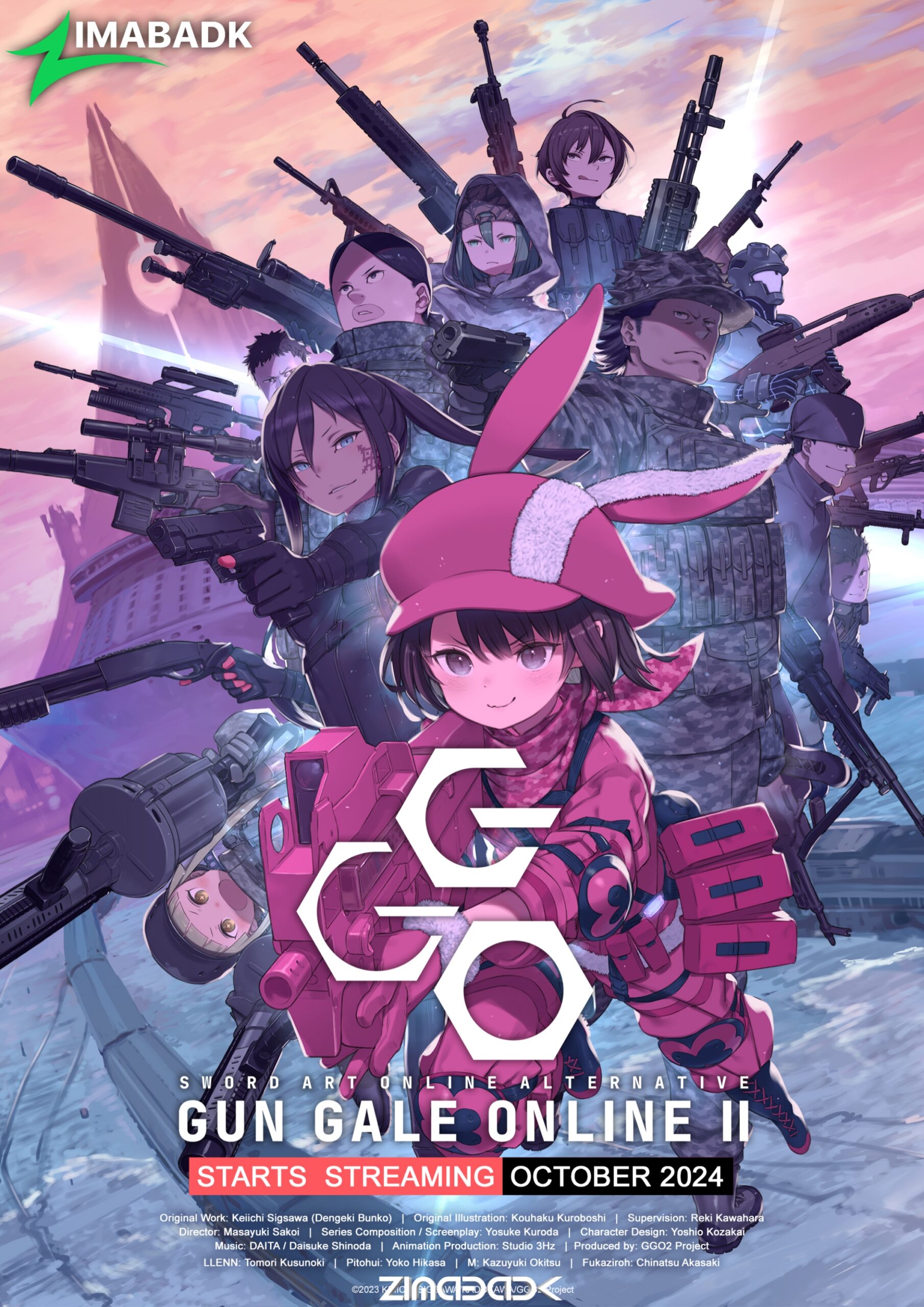 انمي Sword Art Online Alternative: Gun Gale Online II الحلقة 1